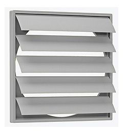 CVWSK-100 Gravity Louvre Shutter 1040mm Wide x 1040mm High x 40 Thick - MADE TO ORDER - CHECK LEAD TIME