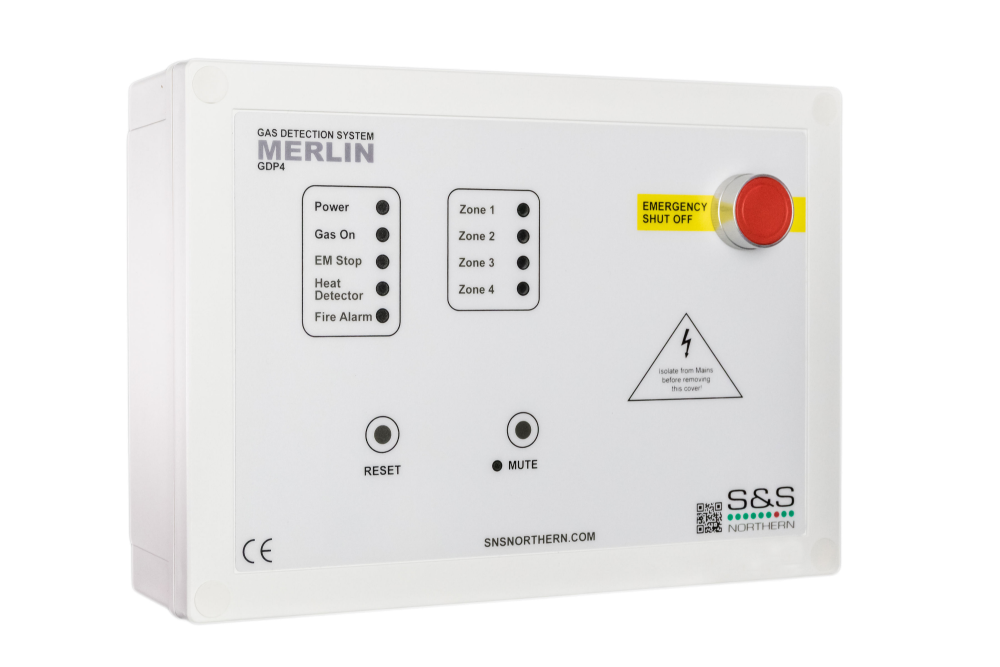 Merlin GDP4 4-Zone Gas Detection System