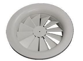 CVFVSD-315 Fixed Vane Swirl Diffuser 315mm Diameter