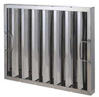 Longar High Efficiency Flame Barrier Baffle Filter 496mm x 395mm x 45mm