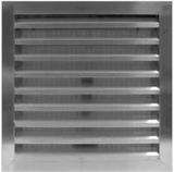 Aluminium Weather Louvre 700mm x 700mm Made To Order 5-7 Days