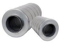 Circular Duct Silencer 300mm Long