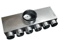 Acoustic Manifold Box 6 Spigot Connections