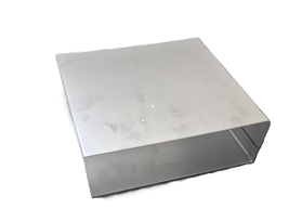 A1 Rated Flat Duct Wall Sleeves 204mm x 60mm Female Coupler