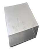 A1 Rated Flat Duct  220mm x 90mm Female Coupler