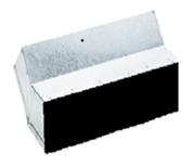 A1 Rated Flat Duct  220mm x 90mm Vertical 45 Bend