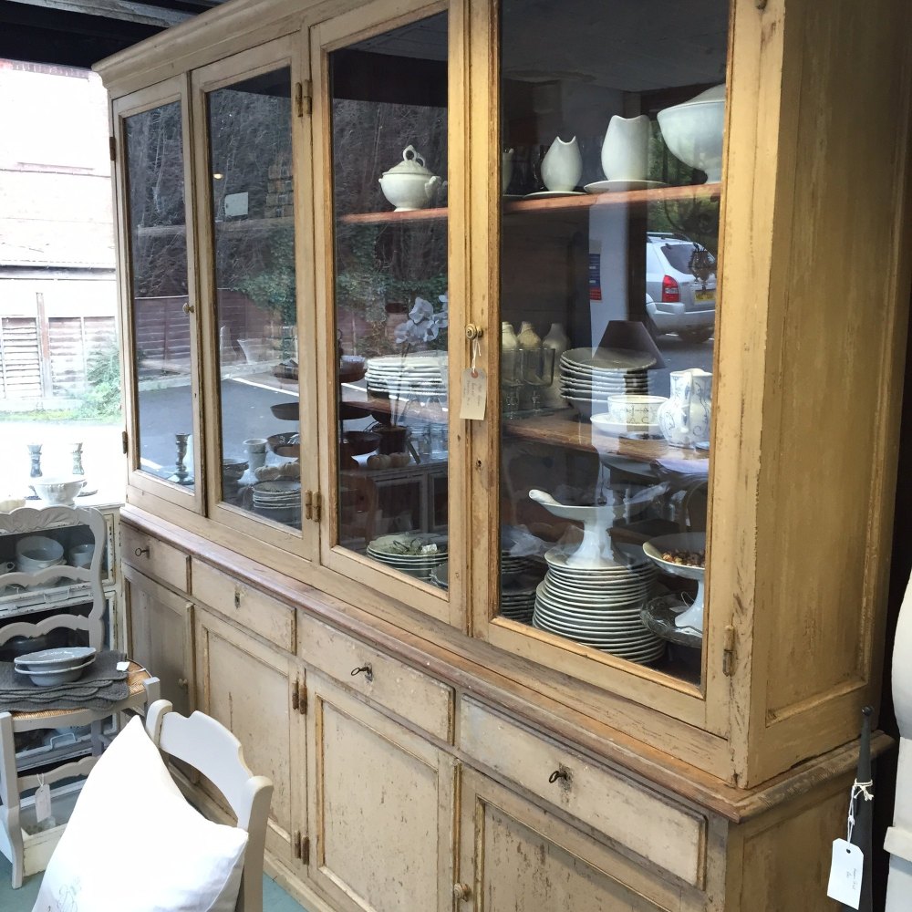 French school cabinet/bookcase c1900