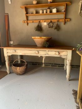 SOLD English country house server table