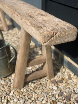 SOLD Rustic bench