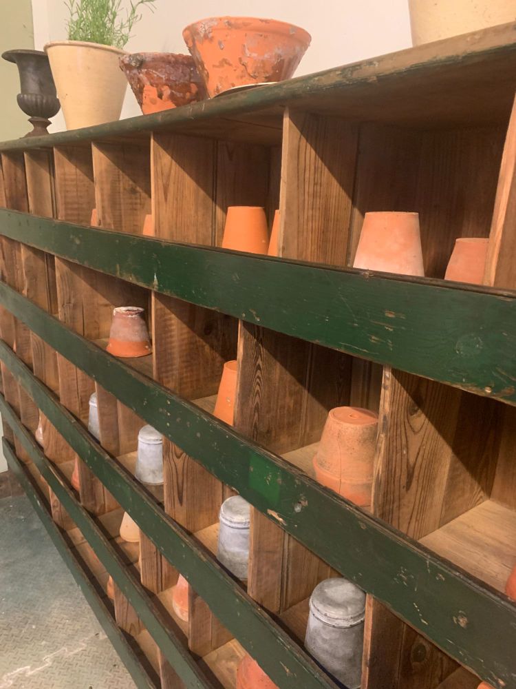 Very large Old factory pigeon hole