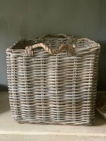 SOLD Large willow log basket