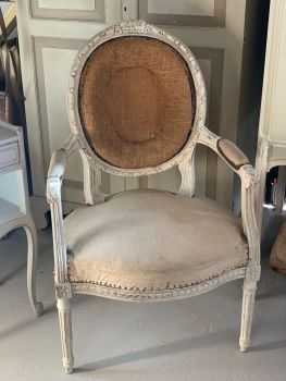 SOLD Deconstructed french chair