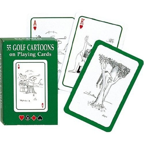 Piatnik Playing Cards - 55 Golf Cartoons