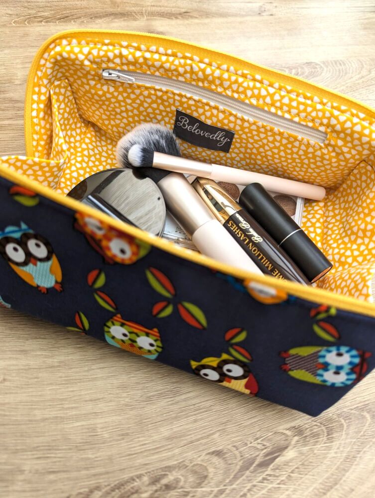 Blue Owl Open Out Pouch