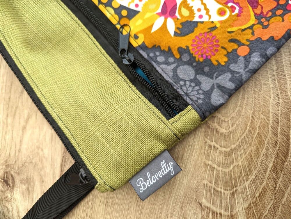 Green Moth Shoulder Bag