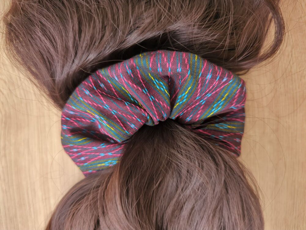 Large Diamond Scrunchie