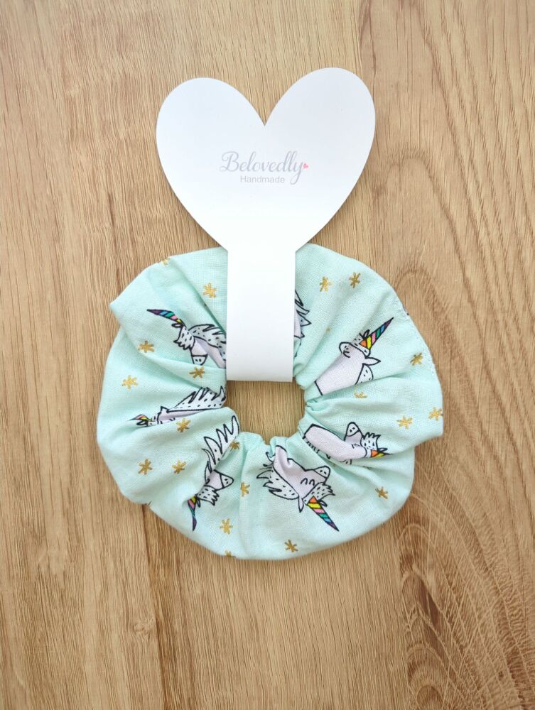 Large Unicorn Scrunchie