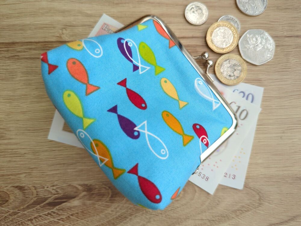 Fish Kiss Lock Purse