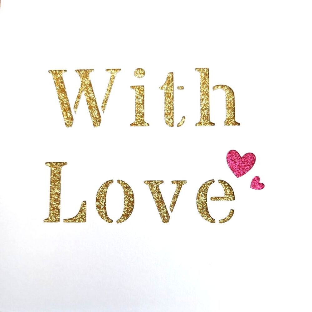 Gold Greetings Card