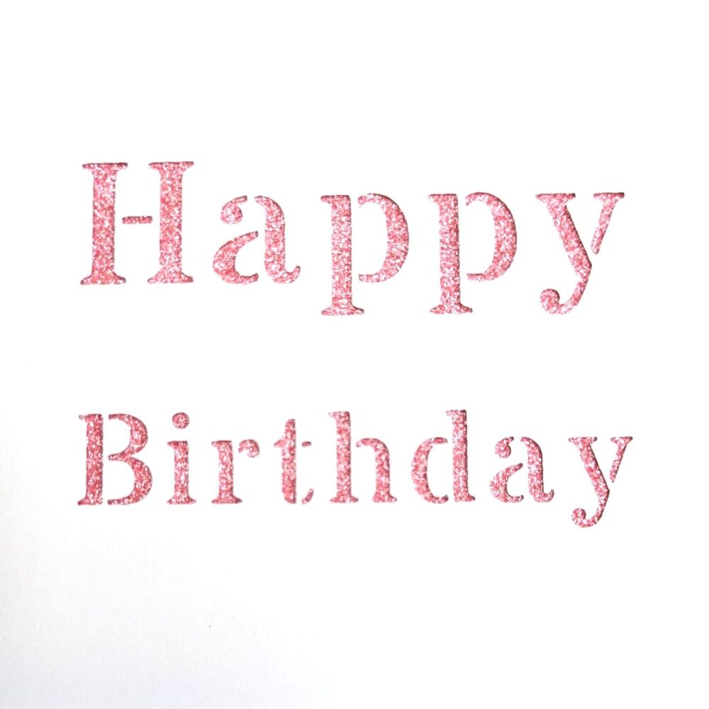 Pink Birthday Card