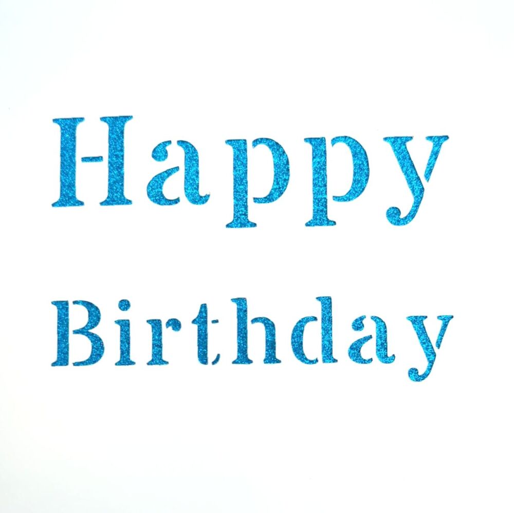 Happy Birthday Greetings Card