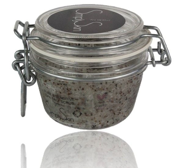 <!--090301--><center>Pure & Sensitive Spa Salt Scrub (unperfumed)</center>
