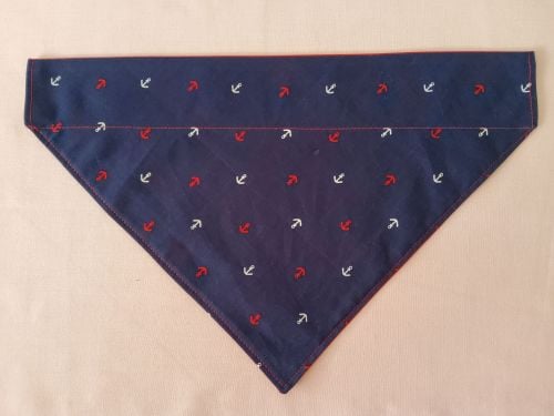 Anchors dog bandana