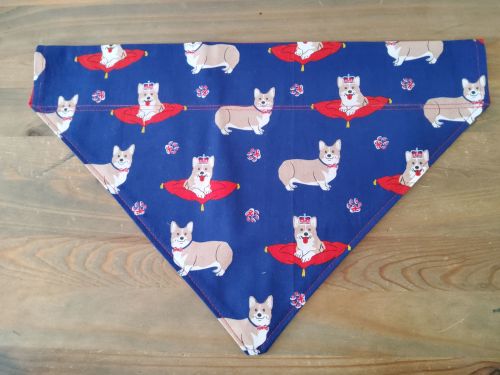 Corgi Royal dog bandana