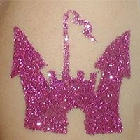 Girls pamper parties Kent Lollipops glitter tattoo