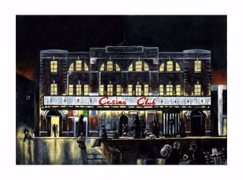 "Wigan Casino" - A signed limited edition print. Two sizes available, A3 and A4.
