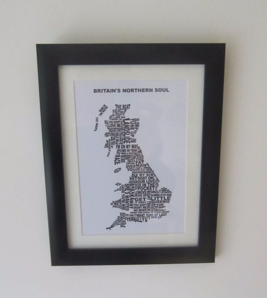 Britain's Northern Soul 2 Mounted and Framed