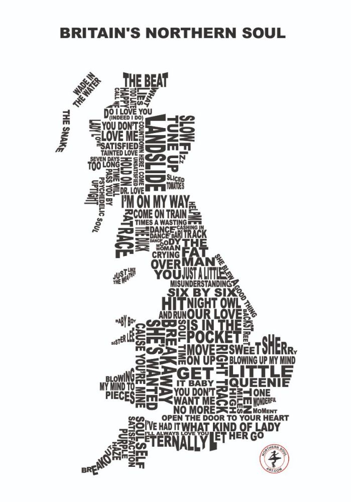 "Britain's Northern Soul 2" -  A signed limited edition print. Three different sizes available.