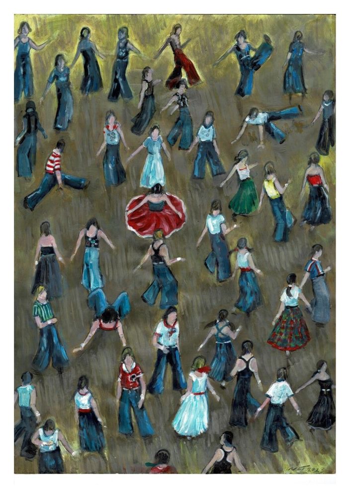 "Northern Soul Dancers" - A signed limited edition print. Two different size prints available.