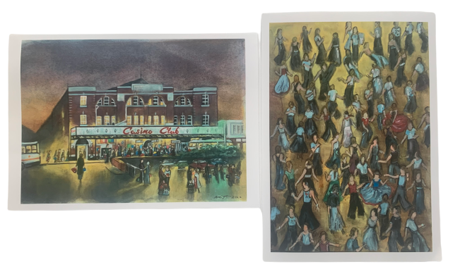Wigan Casino 50th Anniversary, a set of two limited edition prints.