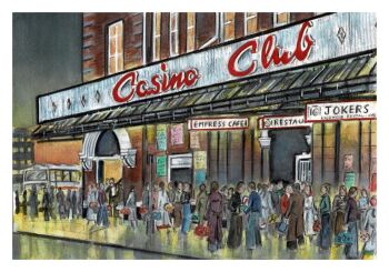 "The Next In Line" - A signed limited edition print. Two sizes are available, A4 and A3.