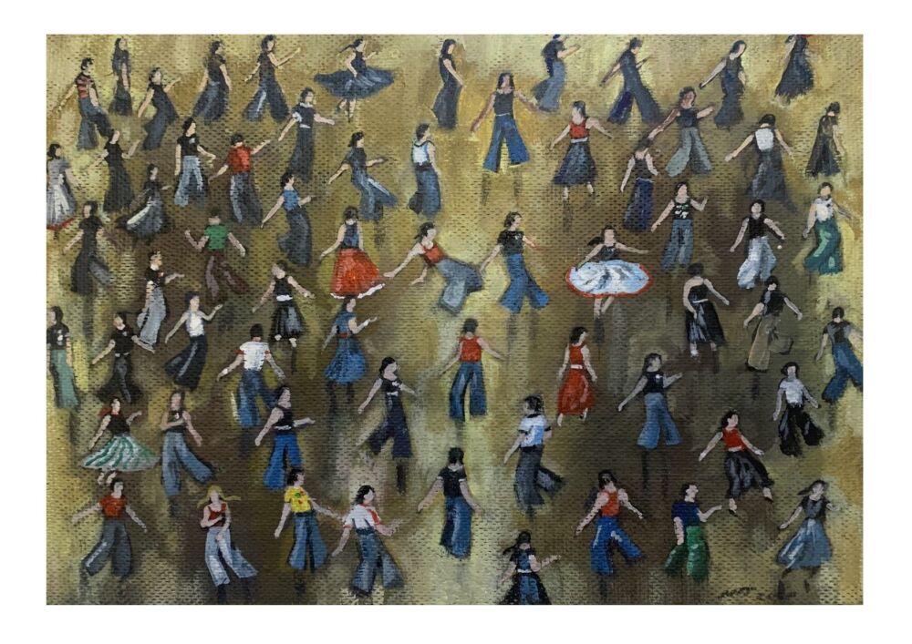 "Everybody Dance Now Part III” - A print of dancers on a Northern Soul Dance Floor