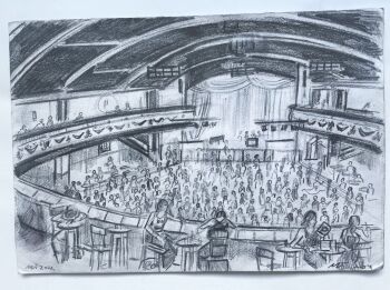 "One Wonderful Moment Pencil Sketch" - Original Pencil Sketch by Neil Thompson. Size - 21 cm wide by 29.7 cm tall (A4).