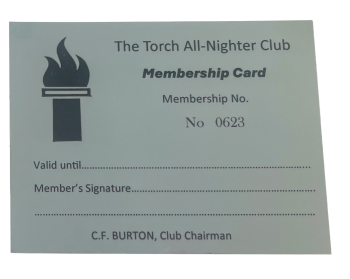 Replica Torch Membership Card