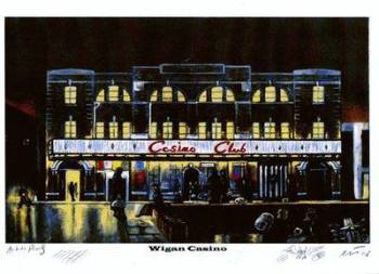 "Wigan Casino, Artist's Proof" - A signed limited edition print. A3 size, 42 cm wide by 29.7 cm tall.