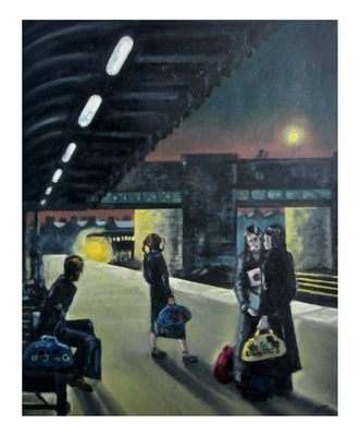 "Come on Train" - Signed limited edition print. Two different sizes available.