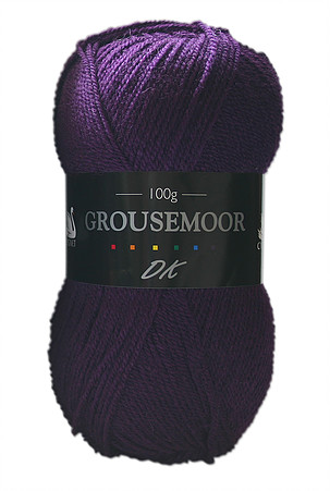 Cygnet Grousemoor 75% Acrylic 25% Wool DK col. Mulberry