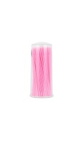 Pink Microbrushes 100 pcs