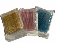 Glitter Microbrushes Pack of 100 