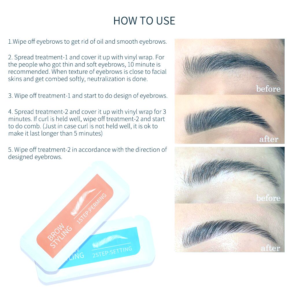 brow instructions