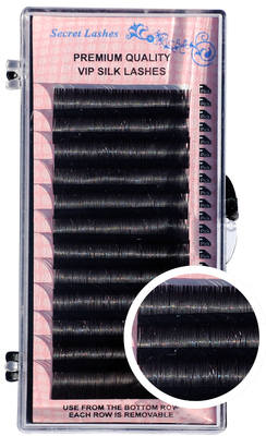 B curl eyelash extensions 0.15mm