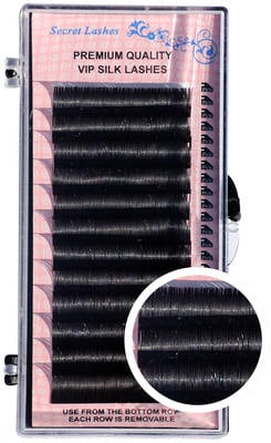C curl eyelash extensions 0.15mm