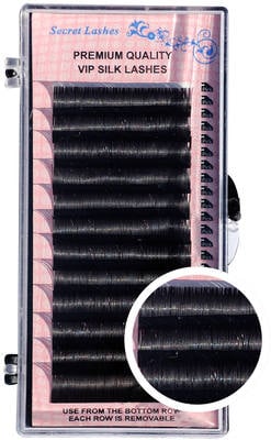D curl eyelash extensions 0.15mm