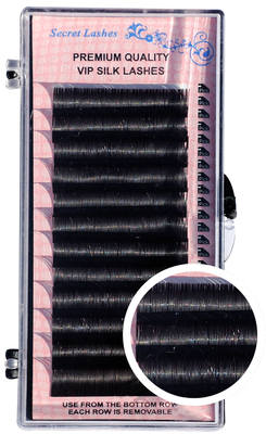 D curl eyelash extensions 0.25mm