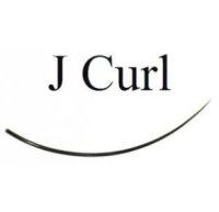 J Curl Black Eyelash Extensions - Bag 1g