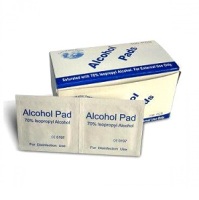 Alcohol Anti-Bacterial Pads x 100